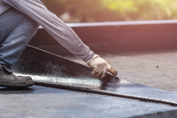 Professional Emergency Waterproofing technician working in San Saba, TX